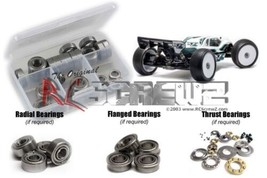 RCScrewZ Metal Shielded Bearing Kit mug035b for Mugen Seiki MGT7TR Eco #E2020 - £39.06 GBP