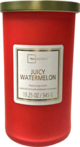 Mainstays 19oz Frosted Jar Scented Candle [Juicy Watermelon] - £20.74 GBP