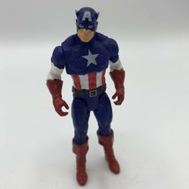 Captain America - 4&quot; Action Figure by Hasbro 2011 Marvel Universe Loose - £7.49 GBP