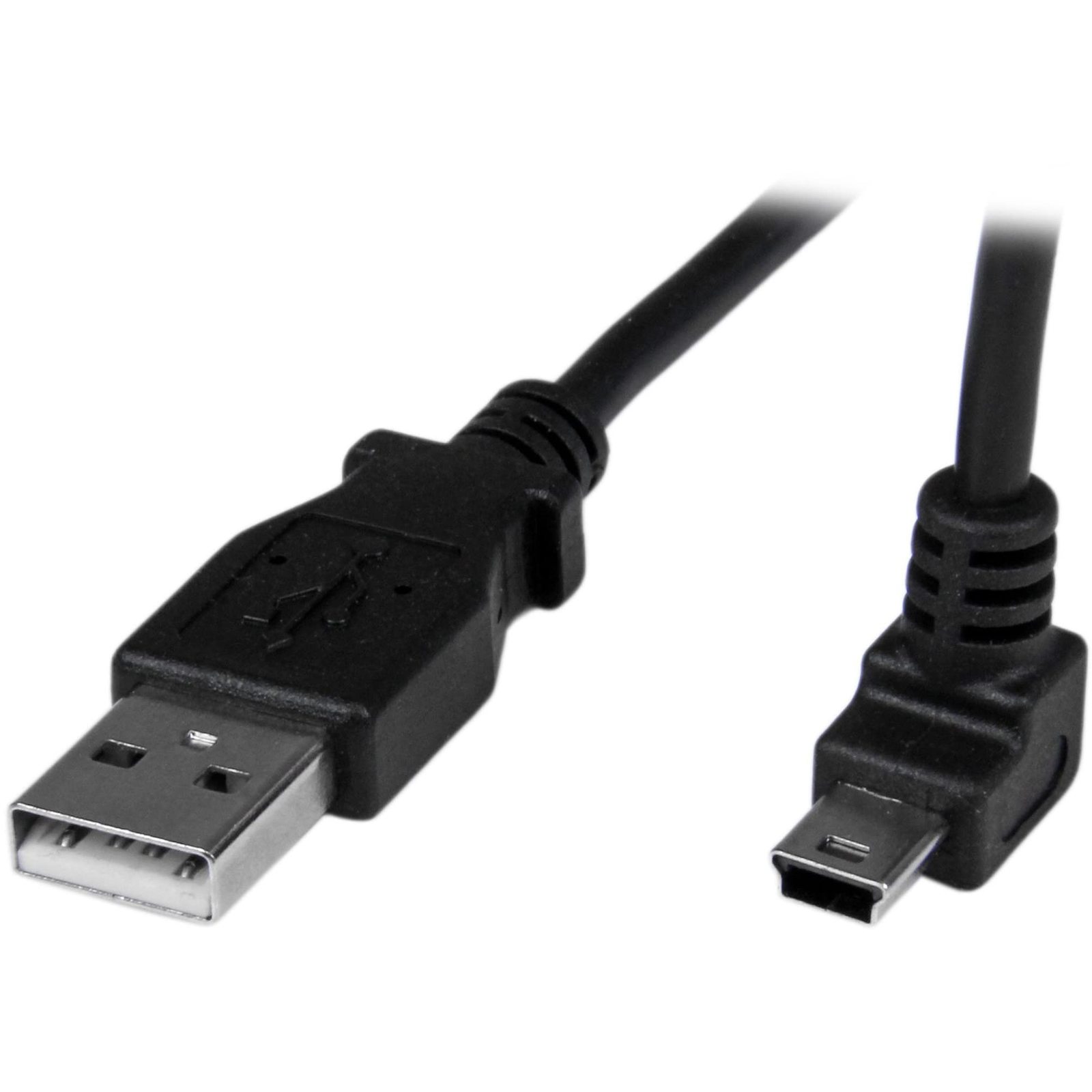 StarTech.com 1m Mini USB Cable Cord - A to Up Angle Mini B - Up Angled M... - $12.20