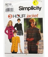 Womens Jacket Sewing Pattern 4 Styles 3 Hour 9218 Simplicity Size 12 14 ... - $6.99