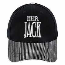 Disney Her Jack Skellington Baseball Cap for Adults Black - £33.29 GBP