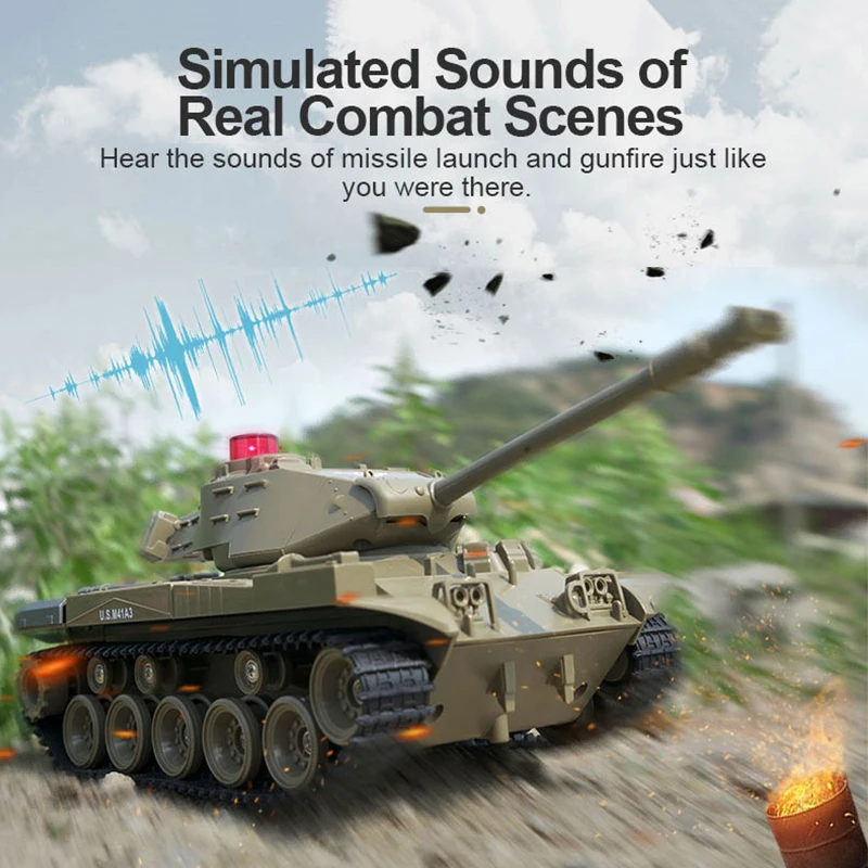 Odel jjrc q85 2 4g remote control programmable crawler tank sound effects military tank thumb200