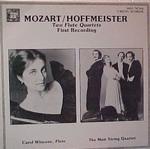 Mozart/Hoffmeister Two Flute Quartets - First Recording - £23.89 GBP