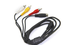 Multi Av A/V Audio Video Tv Cable Cord Lead For Samsung Hmx-F80 Bp Hmx-F80 Sp - £36.17 GBP