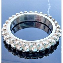BEAUTIFUL 925 STERLING SILVER  RING SIZE 7.25 AT - $41.18