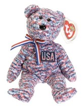 BEANIE BABIES Ty USA Bear - £7.10 GBP