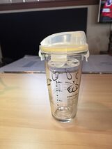 Glasslock Shaker Glass Dressing Cocktail Shaker Mixers Measurements 2-10 Oz - $19.75