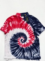 Polo Ralph Lauren Tie Dye Shirt Blue Fuchia White ( S ) - $138.57