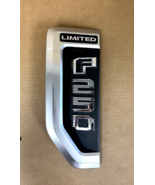 2017-2023 Ford F250 Limited Chrome Fender Emblem Left LH Driver Side OEM - $894.35 MXN