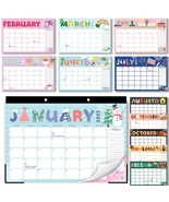 Doodle Typography Large Desk Calendar | 18-Month | 2025-2026 | Calendars... - $40.75 CAD