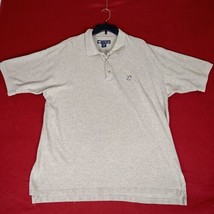 Big Dogs Polo Shirt Mens 2XL Gray Short Sleeve Casual Vintage Grey XXL VTG Adult - £11.55 GBP