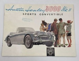 Austin Healey 3000 MkII Sales Brochure 1961 1962 Vintage Original - $47.45