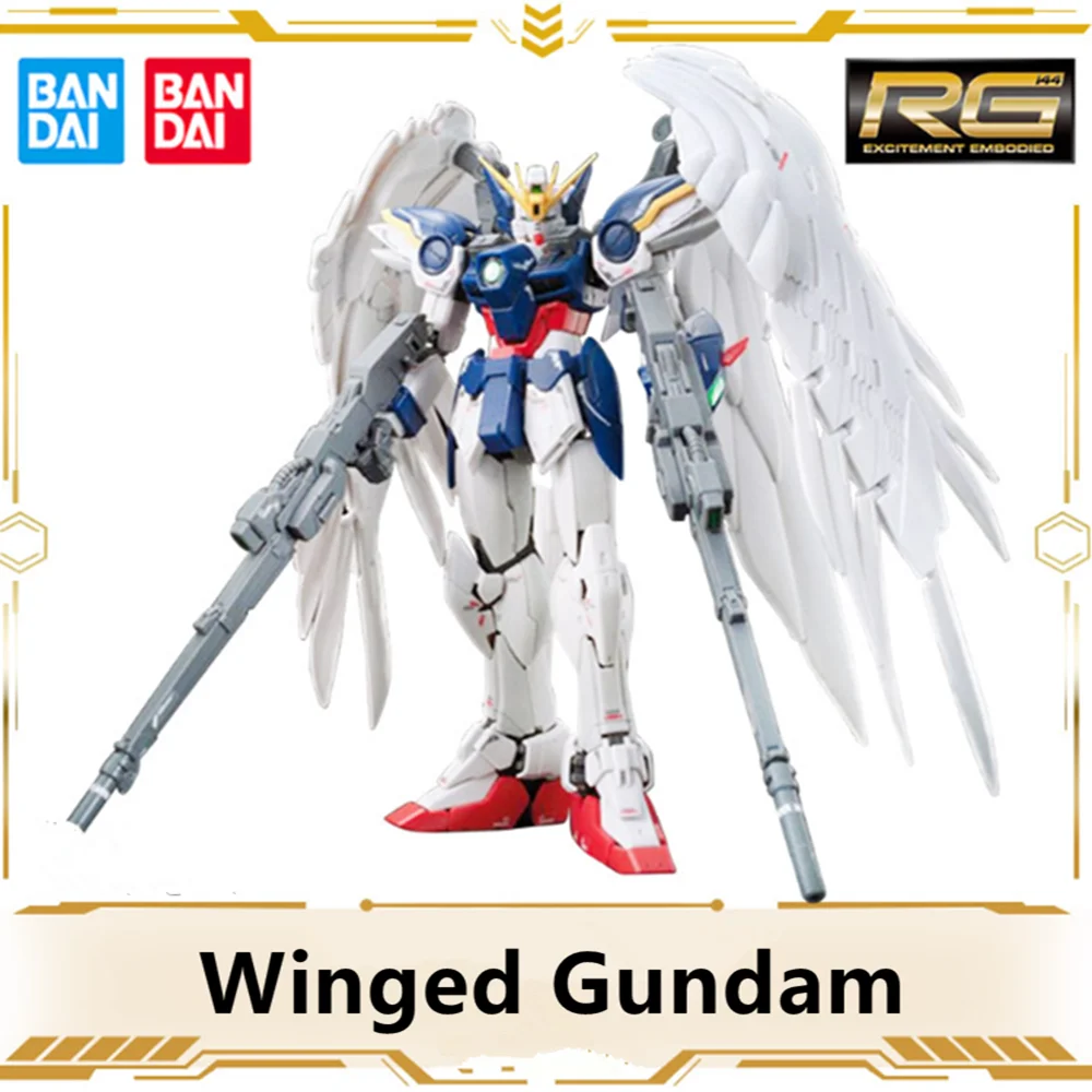 Bandai Gundam Figures RG 1/144 Wing Gundam Zero Banshee Mobile Suit Gundam - $24.68 - $36.90