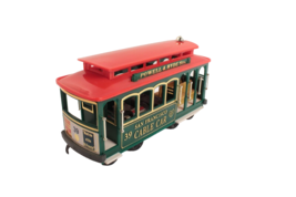 San Francisco Cable Car Powell &amp; Hyde Streets Music Box Works - $12.19