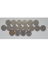 CANADA 5 CENTS 1922 - 1936 &amp; 1942 - 1951 LOT OF 18 COINS 1926 INCLUDED R... - $255.22 CAD
