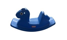 Little Tikes Blue Rocking Horse Toddler Ride-On Indoor Outdoor Toy image 4