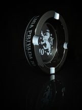 Drew Estate Liga Privada Black and Silver Ceramic Ashtray NIB image 12