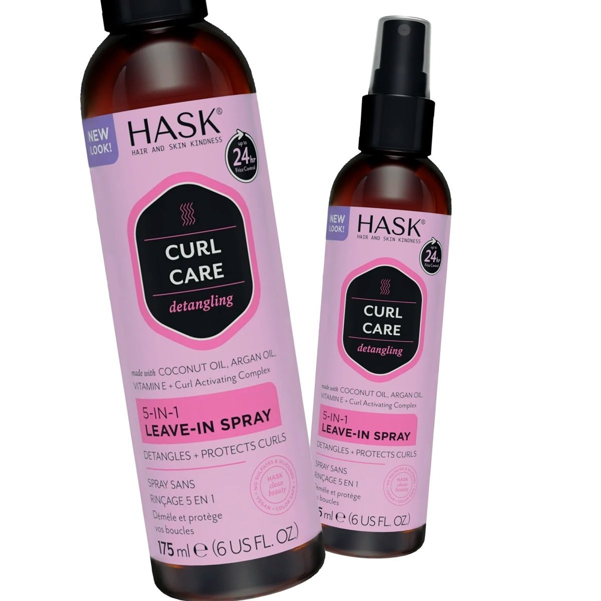 Hask Curl Care 5-in-1 Leave-in Spray, 6 fl oz - Pack of 2 - $15.75