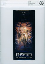 Ray Park Signed Star Wars Phantom Menace 1999 Rare Movie Premiere Ticket BAS COA - £1,495.41 GBP