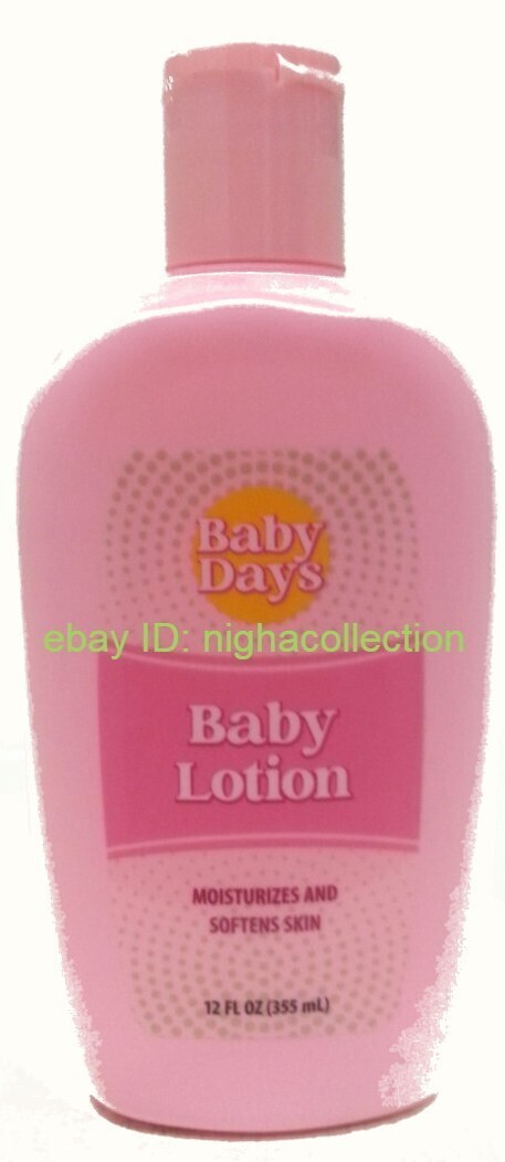 ( Lot 4 Bottles ) B.DAYS Moisturizing Baby Lotion Soften skin 12 Oz Each Item image 2