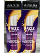 2 John Frieda Frizz Ease Serum Extra Strength 1.69 oz Anti-Frizz Heat Pr... - £18.47 GBP