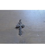 Croce ortodossa Gerusalemme argento 925 vintage 3 cm - $537.07 MXN