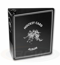 2 BCW 3&quot; Heavy Duty D-ring Black Hockey Binder Albums - £27.32 GBP