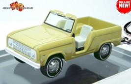  RARE KEYCHAIN BEIGE CREAM TAN FORD BRONCO SUV CUSTOM Ltd EDITION GREAT ... - $44.98