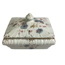Dresden SF &amp; Co Porcelain Covered Butter Dish #403 - Made In England - $19.79