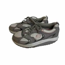 Skechers Shape Ups Shoes Womens Gray &amp; Pink Size 8 SN 11806 Athletic - $25.33