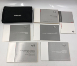 2016 Nissan Maxima Owners Manual Hsndbook Set with Case OEM E01B28067 - £45.99 GBP