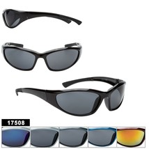 Mens Sport Plastic Fashion Style 17508 UV400 Sunglasses with Smoke Lens - $7.99