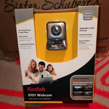 NEW Kodak Webcam Built In Microphone S101 Package Mac or Windows NEW - £7.63 GBP
