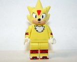 Minifigure Super Shadow from Sonic the Hedgehog movie Custom Toy - $4.60