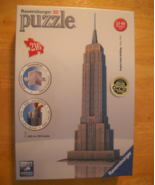 Ravensburger 3D Jigsaw Puzzle 2012 Empire State Building 216 Pieces Sealed Box - $13.99