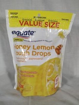 Equate Value Size Honey Lemon Cough Drops with Menthol 160 ct Exp 10/2025 - £12.27 GBP