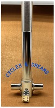 SPRING FORK STEERING TUBE 22.2 MM , 1&quot; THREADED W/ CHROME DICE  ACCERSSO... - $49.49