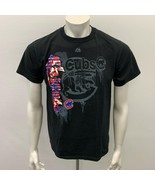 Chicago Cubs Graphic T Shirt Youth Size XL Black Short Sleeve Crew Neck - $7.92