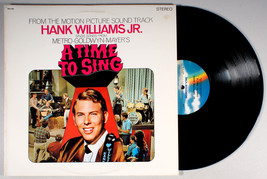 Hank Williams, Jr - A Time to Sing (1968) Vinyl LP • PROMO • Soundtrack - £9.87 GBP