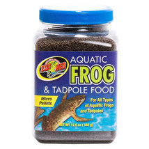 Zoo Med Aquatic Frog &amp; Tadpole Food: High-Protein Micro Pellets for Ulti... - £20.11 GBP+