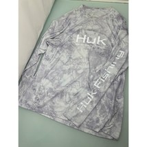 Huk Fishing Performance Shirt XL Mossy Oak Fracture Camo Long Sleeve - $24.72