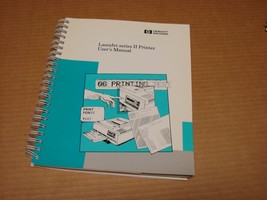 HP Laserjet series II Printer User&#39;s Manual 33440-90901 edition 3 - $14.85
