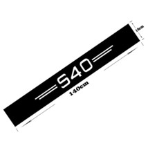 For  S40 Car Stickers Front Windshield Prevent light Reflection Pesonalized Crea - £74.07 GBP