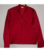 Christopher &amp; Banks Scarlet Quilted Jacket - $15.68