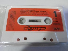 Martha And Tony Con The Exitos Nacionales Brigade - Tape Cassette Sin Th... - $15.94