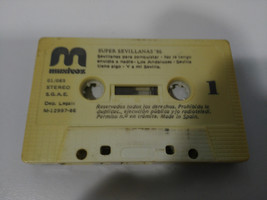Super Sevillanas 86 Ruban Cassette Muxivoz 1986 sin Boîte - $118.29 MXN