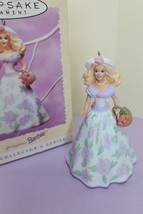 Hallmark Keepsake Easter Ornament 1995 Springtime Barbie Collectors Seri... - $10.19