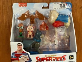 Fisher-Price League Of Superpets Figure Set *Missing Krypto Figure* New* b1 - £10.38 GBP