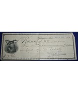 Vintage Reams Brothers Co Receipt 1901 - $2.73 CAD